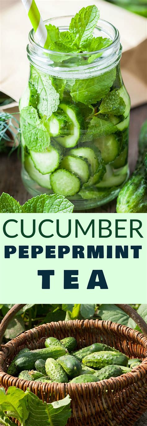 Cucumber Peppermint Tea | Recipe | Peppermint tea, Cucumber, Peppermint