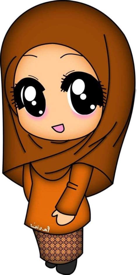 Kartun Cikgu Muslimah Png