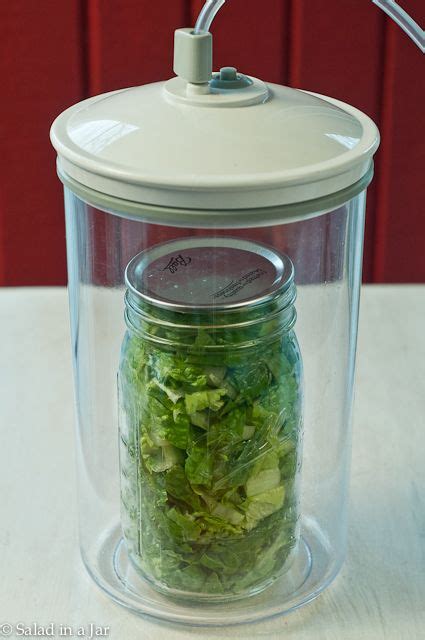 Which Vacuum-Seal Machine is Best for Saving Lettuce? | Salad in a Jar | Food saver, Food saver ...