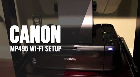 Mp495 Wifi Setup / PIXMA MP495 Wireless Connection Setup Guide - Canon ...