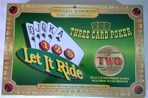 Let It Ride Card Game How To Play - IHSANPEDIA