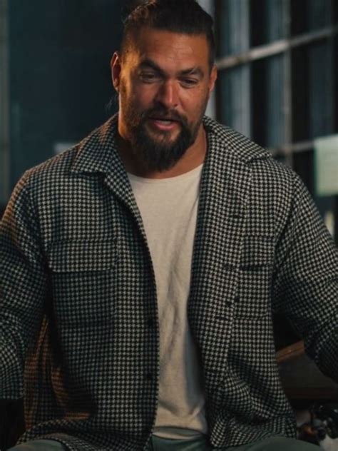 On the Roam 2024 Jason Momoa Plaid Shirt - Jacket Hub