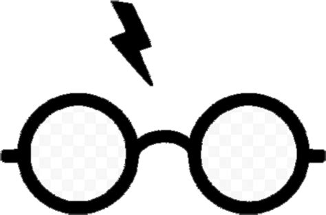 Download Harry Potter Glasses Drawn Free Clipart Transparent - Harry Potter Glasses Sticker ...