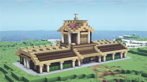 Minecraft Tutorial - How to Build a Villager Trading Post - YouTube