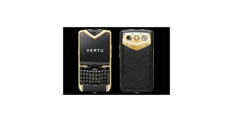 Vertu Gold Phone | POPSUGAR Tech