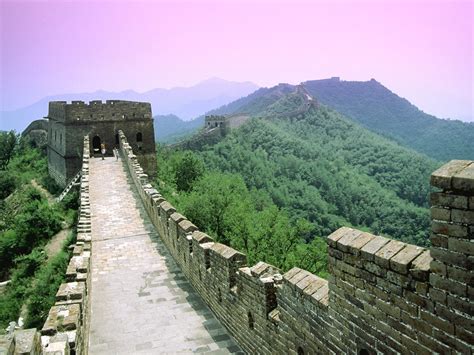 Sfondi : paesaggio, foresta, montagne, Cina, collina, parete, Turismo, villaggio, castello ...