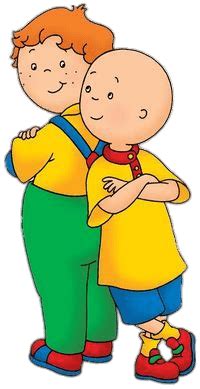 Caillou With A Friend transparent PNG - StickPNG