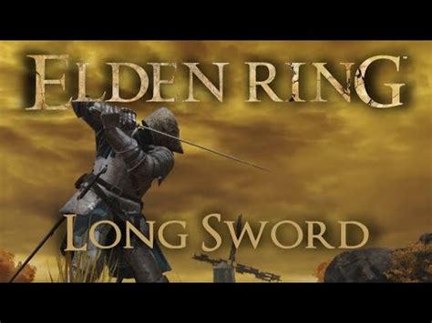 Longsword Moveset (Elden Ring) - YouTube