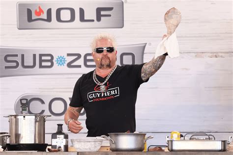 Guy Fieri Will Never Eat a Dish Made with Eggs On Camera