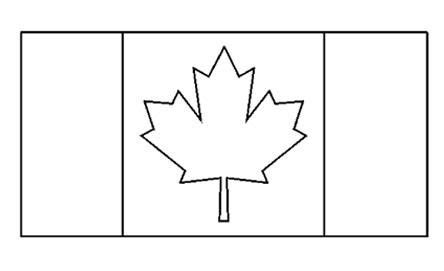 Flags of the world: Canada | Flag coloring pages, Flags of the world ...