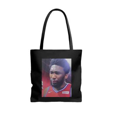 Joel Embiid Crying Meme Tote Bags