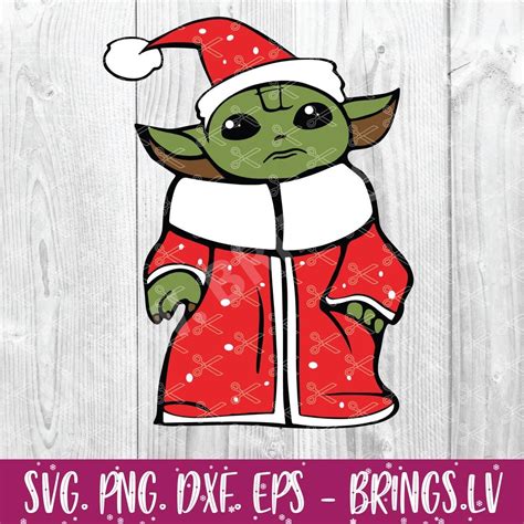 Christmas Baby Svg Clipart Baby Svg Yoda Clipart New Year Svg | The ...