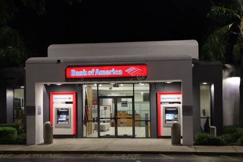 Bank of America Branch in Miami, Florida Editorial Photo - Image of ...