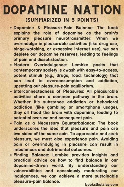 Dopamine Nation Summary and Key Lessons