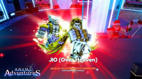 Jio/Dio Over Heaven (DIO-OH) Anime Adventures