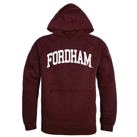 Fordham University Rams College Hoodie Sweatshirt Maroon – Campus-Wardrobe