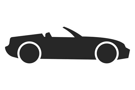 Sport Car Black Icon. Fast Racing Auto S Graphic by microvectorone · Creative Fabrica