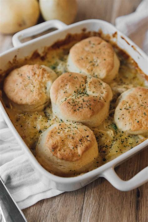 Chicken Biscuit Casserole - Sweet Pea's Kitchen