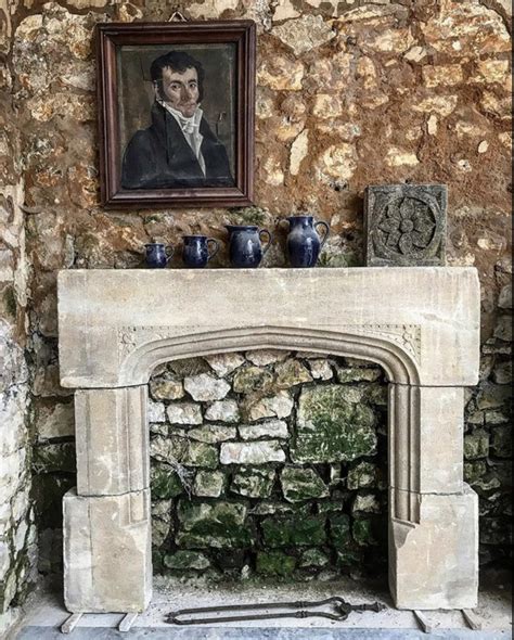 Antique Cotswold Stone Fireplace - Wharton Antique Chimneypieces