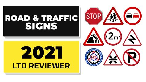 LTO EXAM REVIEWER 2021 TAGALOG (ROAD & TRAFFIC SIGNS) - PART 2 - YouTube