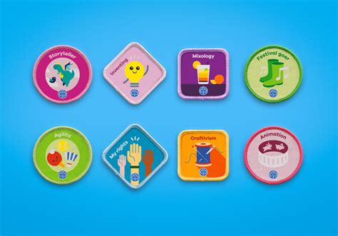 Girlguiding gets new badge design to reflect young women’s lives in 2018 - Design Week