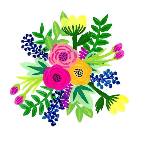 Arte Floral, Floral Art, Mosaic Patterns, Flower Patterns, Flower ...