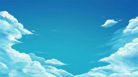 Anime Blue Sky Wallpapers - Top Free Anime Blue Sky Backgrounds - WallpaperAccess