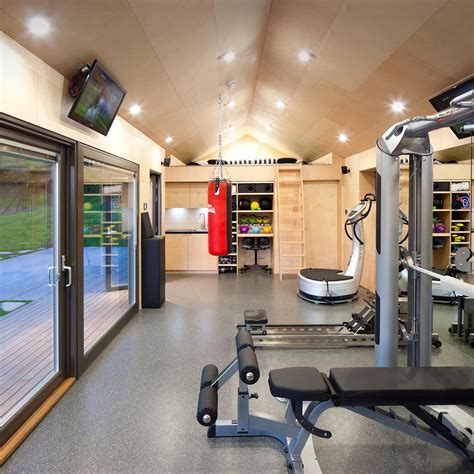 Gymspace, ecospace españa | homify | Salle de gym a la maison, Salle de sport maison, Salle de gym