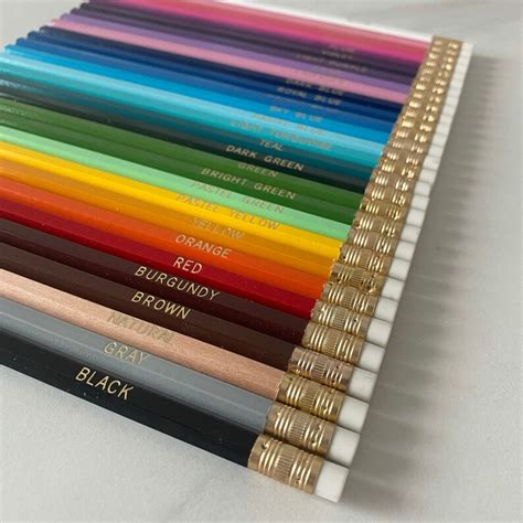 Custom 50 Personalized Pencils Bulk Order Promotional | Etsy