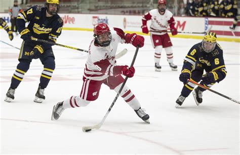 Wisconsin's Cole Caufield wins 2021 Hobey Baker Award as college hockey ...