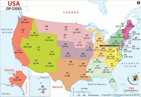 Usps Zip Code Map By State - Printable Map