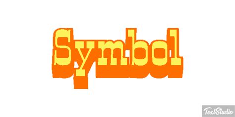 Symbol Word Animated GIF Logo Designs