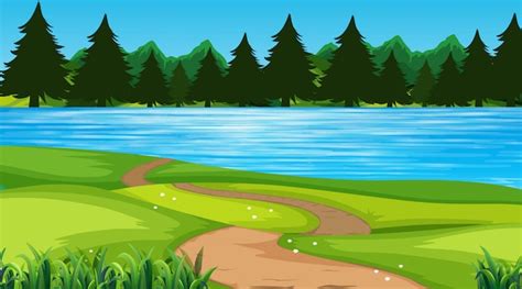 Cartoon River Images - Free Download on Freepik