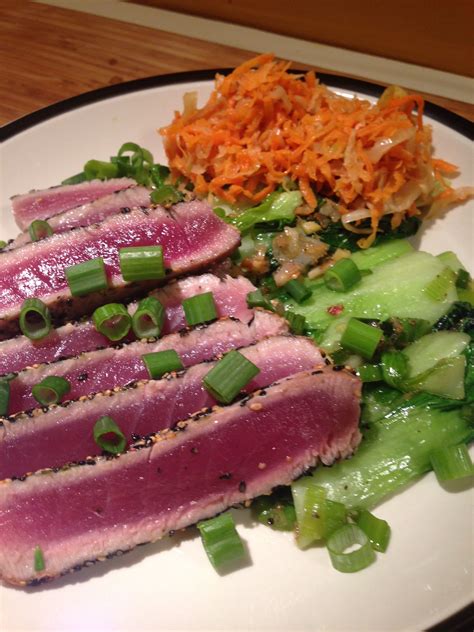 Ripped Recipes - Sesame Seared Ahi Tuna