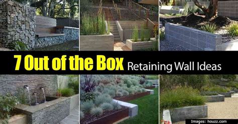 Retaining Wall Ideas: How To Use A Wonderful Landscape Tool