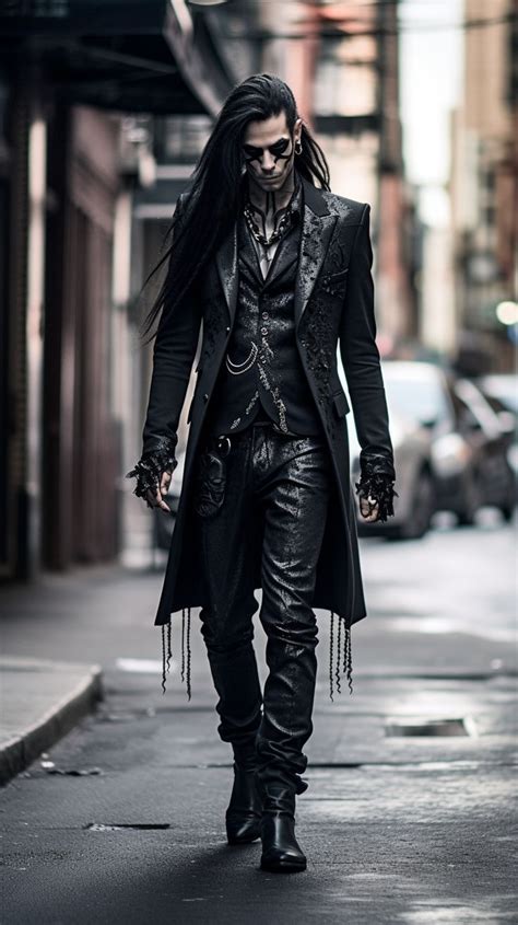 Goth Man | Goth fashion men, Goth guys, Gothic outfits