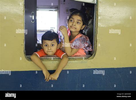 People are moving inside Kamalapur Railway Station and Dhaka Airport ...