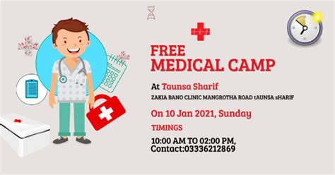 Free Medical Camp Add Template | PosterMyWall