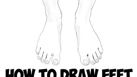 How To Draw The Feet » Foldstretch