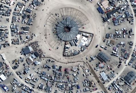 Burning Man satellite images show festival from space - Curbed SF