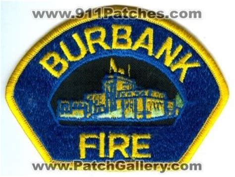 California - Burbank Fire Department Patch (California) - PatchGallery.com Online Virtual Patch ...