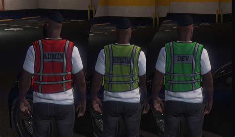 Admin/Staff vests | FiveM mods, ESX Scripts