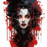 Vampiress Portrait Free Stock Photo - Public Domain Pictures