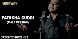 Patakha Guddi (Male Version) Lyrics