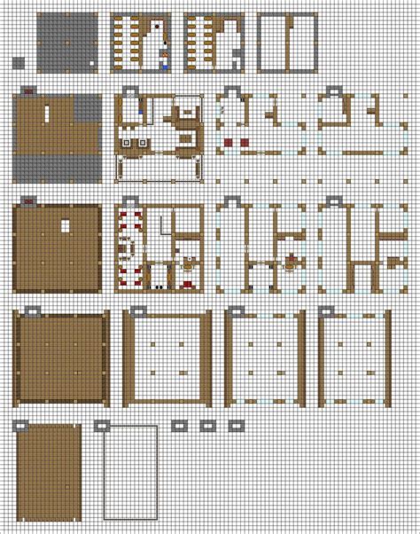 Minecraft Blueprints Layer By Layer - Minecraft house blueprints layer ...