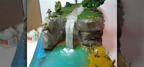 How to Make a diorama waterfall « Novelty