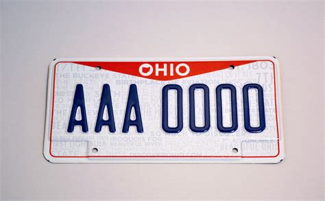 2013 Ohio License Plate - Aaron Eli