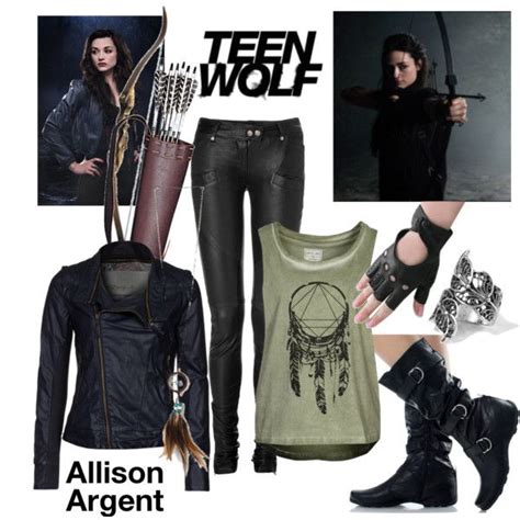 Allison Argent- Teen wolf Cute Emo Outfits, Teen Wolf Outfits, Punk ...