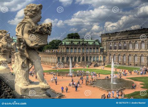 Zwinger Museum editorial stock image. Image of reconstruction - 5879379