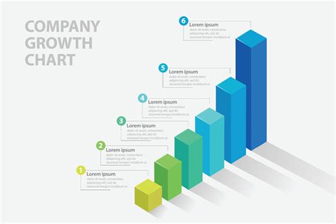 Company Growth chart inforgraphic template 2380353 Vector Art at Vecteezy